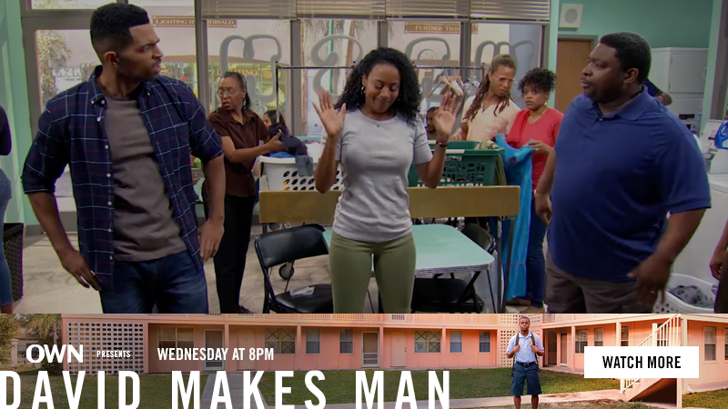David Makes Man – overlay and mid slate example
